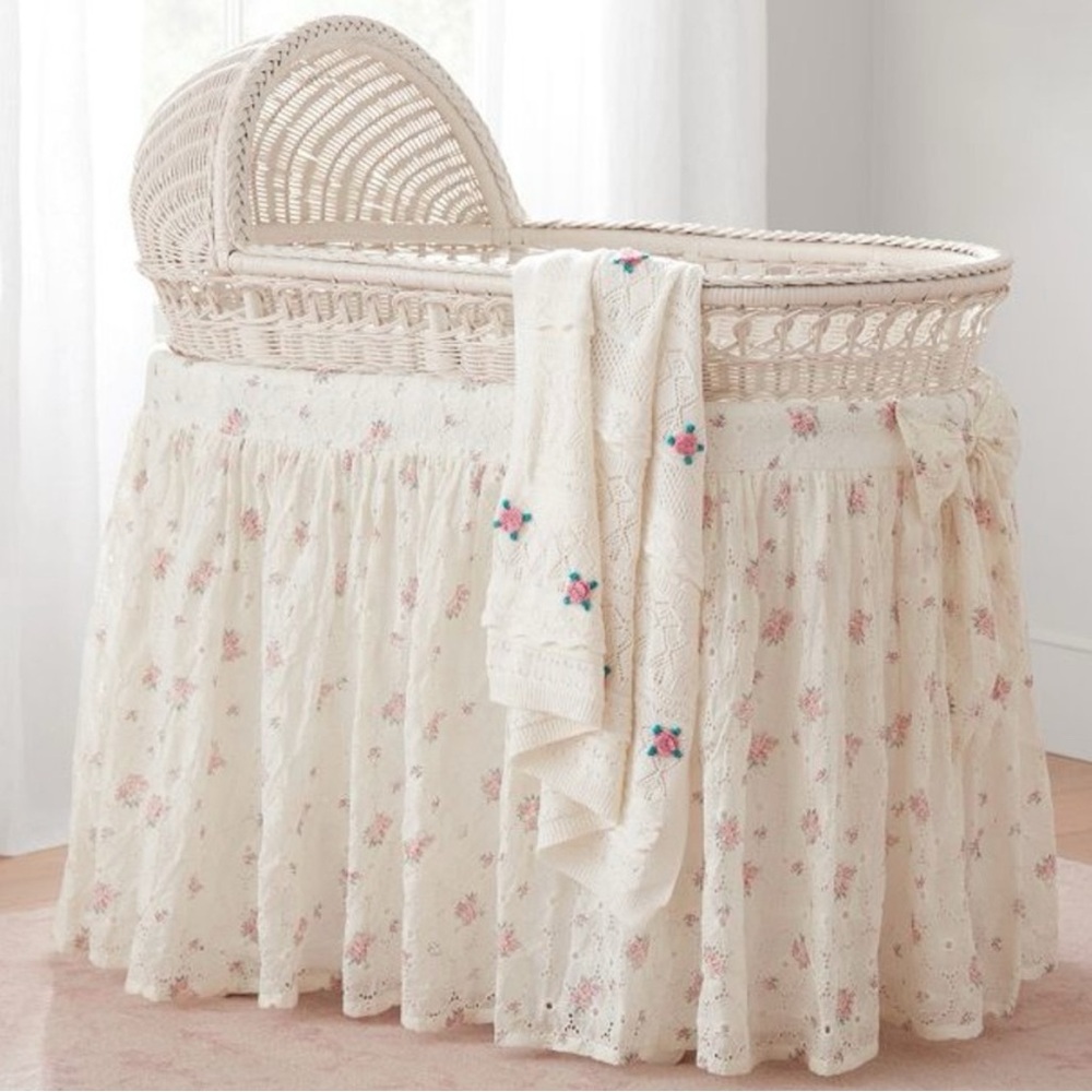 Bassinet skirt LoveShackFancy x Pottery Barn Kids
